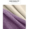 image:imageANRABESS Womens Puff Sleeve Fall Bodycon Mini Sweater Dress  Lightweight Soft Ribbed Knit Fabric Crewneck Ruched Sexy Short Dresses Date Night Party Winter Casual Lounge OutfitsPurple