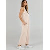 image:imageANRABESS 2 Piece Sets for Women Travel Airport Outfits  Sleeveless Tank TopampWide Leg PantsLounge Matching Set2026 Summer Fall Casual Comfort ClothingWrinkle Free Soft SweatsuitsBeige