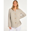 image:imageANRABESS Long Sleeve Shirts for Women V Neck Henley Tops  Lightweight Soft Fabric Regular Fit Business Casual Office Daily Blouses Dressy Elegant Style Spring Winter ClothesLight Yellow