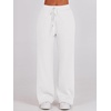 image:imageANRABESS Women 2 Piece Set Sweatsuits Lounge Fall Outfits  Quarter Zip Pullover Wide Leg Pants amp Pockets Matching SetCasual Travel Fashion Airport Vacation ClothingSweat Track SuitsWhite