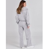 image:imageANRABESS Women 2 Piece Set Sweatsuits Lounge Fall Outfits  Quarter Zip Pullover Wide Leg Pants amp Pockets Matching SetCasual Travel Fashion Airport Vacation ClothingSweat Track SuitsLight Grey