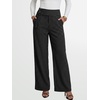 image:imageANRABESS Women Buckle Work Dress Pants with Pockets  Wide Leg Mid Waist Trousers Office Dressy Formal Business Casual Long Fall Slacks Solid amp StripedStripe Black