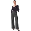 image:imageANRABESS Womens Business Casual Straight Leg Dress Pants  High Waisted Wide Leg Palazzo TrousersPull On for Work Office SlacksWrinkle Free Thermal with PocketsFall Winter ClothingDeep Grey