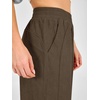 image:imageANRABESS Womens Corduroy High Waist Wide Leg Lounge Pants  Fall Casual Loose Comfy Elastic Waist Trousers Ribbed Texture with Side Pockets Winter Cozy Chunky Lounge OutfitsLight Brown