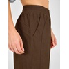 image:imageANRABESS Womens Corduroy High Waist Wide Leg Lounge Pants  Fall Casual Loose Comfy Elastic Waist Trousers Ribbed Texture with Side Pockets Winter Cozy Chunky Lounge OutfitsCoffee