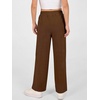 image:imageANRABESS Womens Corduroy Wide Leg Palazzo Lounge Pants  Fall Casual Loose High Waist Chunky Trousers Cozy Comfy Work Casual Outfits Ribbed Texture with Side PocketsBrown