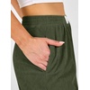 image:imageANRABESS Womens Corduroy Wide Leg Palazzo Lounge Pants  Fall Casual Loose High Waist Chunky Trousers Cozy Comfy Work Casual Outfits Ribbed Texture with Side PocketsArmy Green