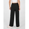image:imageANRABESS Womens Corduroy Wide Leg Palazzo Lounge Pants  Fall Casual Loose High Waist Chunky Trousers Cozy Comfy Work Casual Outfits Ribbed Texture with Side PocketsBlack