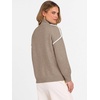 image:imageANRABESS Womens Fall Quarter Zip Collared Pullover Sweaters  Soft Long Sleeve V Neck Shirts Business Casual Loose Fit Knit Tops Winter Warm OutfitsTan