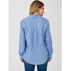 image:imageANRABESS Womens Long Sleeve Button Down Shirts Gingham Blouse  Plaid amp Striped Ruffle Collar CuffsLightweight Soft Business Casual Outfits Work Office Tops 2026 Fall Spring LayeringRoyal Blue White Plaid