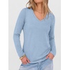image:imageANRABESS Womens Long Sleeve Shirts V Neck Fall Tops  Soft Comfort Wrinkle Free Tshirts Basic Tee Winter Layer Clothing Business Casual Work Fall Outfits Travel Daily WearLight Blue