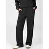 image:imageANRABESS Womens Lounge Sets 2026 Fall Winter 2 Piece Outfits Sweatsuits  Comfy Waffle Knit Loungewear Long Sleeve Henley Top amp Wide Leg Pants with PocketsCozy Soft Daily WearBlack