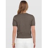 image:imageANRABESS Womens Short Sleeve Sweaters Cropped Crew Neck  Business Casual Work Tops Comfy Lightweight Knit Pullover Classic Sweater Shirts Spring Summer Fall OutfitsLight Coffee