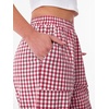 image:imageANRABESS Womens Striped Gingham Lightweight Pajama Pants  Plaid Pockets Wide Leg Breathable Comfy PJFlowy Casual Cute Boho Outfits Beach VacationampLounge WearSummer Fall ClothingRed White Plaid