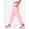 image:imageANRABESS Womens Striped Gingham Lightweight Pajama Pants  Plaid Pockets Wide Leg Breathable Comfy PJFlowy Casual Cute Boho Outfits Beach VacationampLounge WearSummer Fall ClothingPink White Plaid