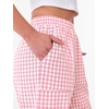 image:imageANRABESS Womens Striped Gingham Lightweight Pajama Pants  Plaid Pockets Wide Leg Breathable Comfy PJFlowy Casual Cute Boho Outfits Beach VacationampLounge WearSummer Fall ClothingPink White Plaid