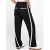image:imageANRABESS Womens Sweatpants Straight Leg Joggers Track Pants  High Elastic Drawstring Waist Striped Sweat Pants amp Pockets Athletic Sporty Running Lounge Fall Casual Gym Workout PantsBlack