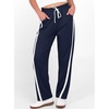 image:imageANRABESS Womens Sweatpants Straight Leg Joggers Track PantsNavy BlueS  High Elastic Drawstring Waist Striped Sweat Pants amp Pockets Athletic Sporty Running Lounge Fall Casual Gym Workout Pants