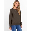 image:imageANRABESS Sweater for Women Lightweight Knit Fall Pullover  Crewneck Long Sleeve Tops Soft Loose Fit Basic Casual Office Layering Daily Wear Winter Trendy OutfitsBrown