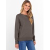image:imageANRABESS Sweater for Women Lightweight Knit Fall Pullover  Crewneck Long Sleeve Tops Soft Loose Fit Basic Casual Office Layering Daily Wear Winter Trendy OutfitsNutmeg