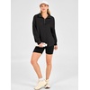 image:imageANRABESS Sweatshirts for Women Loose Fit Quarter Zip Pullover  Soft Cozy Long Sleeve Tops School Work Rreppy Giong Out Clothes Casual Cute Relaxed Loungewear Fall Winter Fashion OutfitsBlack