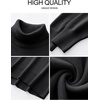 image:imageANRABESS Women Turtleneck Oversized Long Sleeve Knit Sweater  Soft Chunky Loose Fit High Low Hem Pullover Sweaters Casual Work Office Going Out Travel Fall OutfitsWarm Winter ClothesBlack