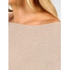 image:imageANRABESS Womens Fall Long Sleeve Boat Neck Lightweight Sweaters  Wool Blend Soft Knit Comfy Soft Slim Fit Pullover Top Business Casual Work Outfits Spring Winter ClothingParchment
