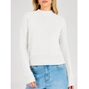 image:imageANRABESS Womens Long Sleeve Cropped Lightweight Sweaters  Mock Neck Business Casual Sweater Tops Soft Comfy RibbedBasic Pullover Work Office Daily Outfits Fall Winter ClothingCream White