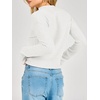 image:imageANRABESS Womens Long Sleeve Cropped Lightweight Sweaters  Mock Neck Business Casual Sweater Tops Soft Comfy RibbedBasic Pullover Work Office Daily Outfits Fall Winter ClothingCream White