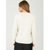 image:imageANRABESS Womens Long Sleeve Lightweight Fall Sweater  Business Casual Wool Blend Sweater TopsV Neck Soft Cozy Pullover Elegant Work Office Basic Wear Winter Spring ClothesCream White