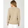 image:imageANRABESS Womens Long Sleeve Lightweight Fall Sweater  Business Casual Wool Blend Sweater TopsV Neck Soft Cozy Pullover Elegant Work Office Basic Wear Winter Spring ClothesAlmond