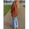 image:imageANRABESS Womens Oversized Cable Knit Fall Pullover Sweaters  Long Sleeve Crewneck Casual Chunky Tops Quiet Luxury Style Easy Layering Piece 2026 Winter Fashion Holiday OutfitsRust Orange