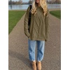 image:imageANRABESS Womens Oversized Cable Knit Fall Pullover Sweaters  Long Sleeve Crewneck Casual Chunky Tops Quiet Luxury Style Easy Layering Piece 2026 Winter Fashion Holiday OutfitsBrown Yellow