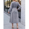 image:imageANRABESS Womens Long Sleeve Striped Fall Midi Dress with Pockets  Casual Flowy A Line Elastic Waist Crewneck Work Office Teacher Dresses Beach Travel Vacation Outfits Fall Spring ClothesNavy White Stripe