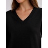 image:imageANRABESS Skirt Sets for Women Fall 2 piece Outfits  Long Sleeve V Neck Pullover Top Pleated Mini Skirt Comfy Matching Lounge Wear 2026 Casual Travel Trendy Winter Sweater SetBlack
