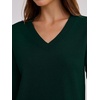 image:imageANRABESS Skirt Sets for Women Fall 2 piece Outfits  Long Sleeve V Neck Pullover Top Pleated Mini Skirt Comfy Matching Lounge Wear 2026 Casual Travel Trendy Winter Sweater SetDark Green