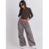 image:imageANRABESS Womens Long Sleeve Shirts Fitted Crop Tops  Crew Neck Basic Tee 2026 Fall Outfits Y2K Clothes Soft Form fitting TShirts Going Out Work Casual Wear Winter LayeringDeep Brown