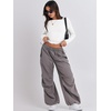 image:imageANRABESS Womens Long Sleeve Shirts Fitted Crop Tops  Crew Neck Basic Tee 2026 Fall Outfits Y2K Clothes Soft Form fitting TShirts Going Out Work Casual Wear Winter LayeringWhite