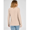 image:imageANRABESS Womens Long Sleeve Shirts Ribbed Knit Fall Tops  Keyhole Neck Soft Stretch Fuzzy Blouse Regular Fit for Business Office Daily Wear Fall amp Spring Seasonal ClothingBeige