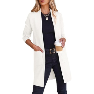 image:imageANRABESS Cardigan Sweater for Women 2026 Fall Outfits  Long Sleeve Open Front Mid Length Jacket SweaterSoft Heavy Knit CoatiganBusiness Casual CoatWork amp Travel Winter OutwearOffwhite