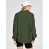 image:imageANRABESS Sweatshirt for Women Loose Fit Quarter Zip Pullover Fall OutfitsArmy Green