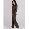 image:imageANRABESS Women 2 Piece Set Sweatsuits Lounge Fall OutfitsCoffee