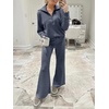 image:imageANRABESS Women 2 Piece Set Sweatsuits Lounge Fall OutfitsGray