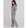 image:imageANRABESS Women 2 Piece Set Sweatsuits Lounge Fall OutfitsGrey