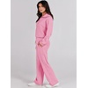 image:imageANRABESS Women 2 Piece Set Sweatsuits Lounge Fall OutfitsPink
