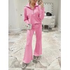 image:imageANRABESS Women 2 Piece Set Sweatsuits Lounge Fall OutfitsPink