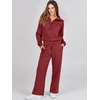 image:imageANRABESS Women 2 Piece Set Sweatsuits Lounge Fall OutfitsRed