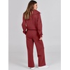 image:imageANRABESS Women 2 Piece Set Sweatsuits Lounge Fall OutfitsRed