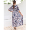 image:imageANRABESS Womens Boho Floral Wedding Guest Maxi DressFloral Blue White