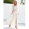 image:imageANRABESS Womens Boho Floral Wedding Guest Maxi DressFloral Pink Blue